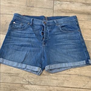 7 for all mankind Jean shorts